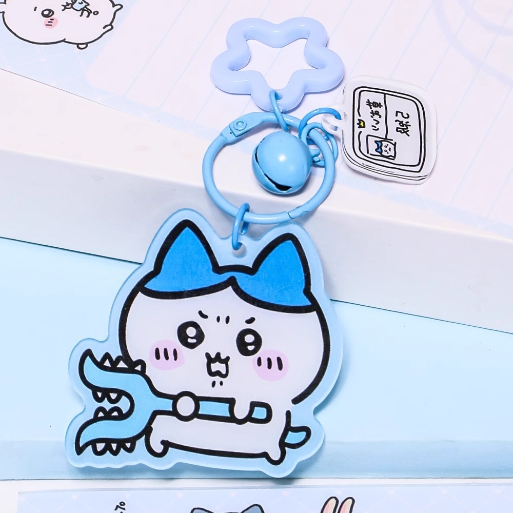 Mini Backpack Purse - Kawaii Anime Chiikawa Keychains Cartoon Hachiware