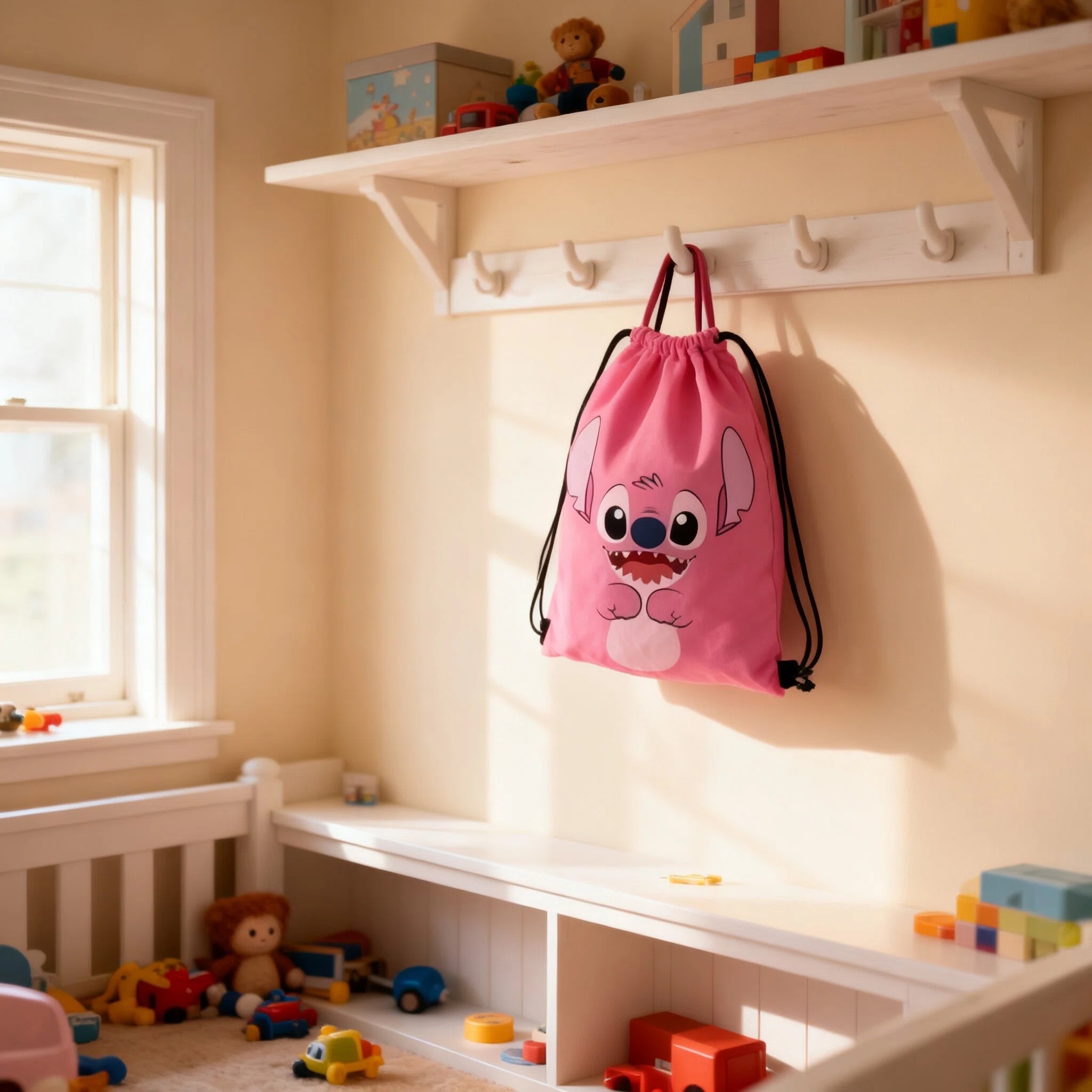 Disney Stitch Storage Bags Set - Drawstring Gym Bag recension och pris
