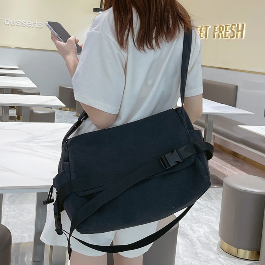 【New Arrival】Black Canvas Cros - Canvas Backpack Casual recension och pris