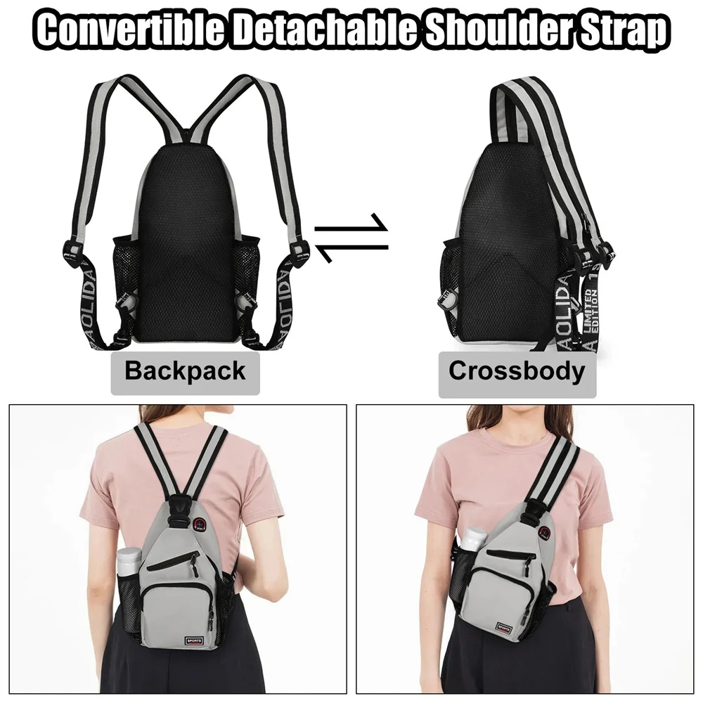 Multi-pocket Casual Chest Bag  - Fashion Backpack Women recension och pris