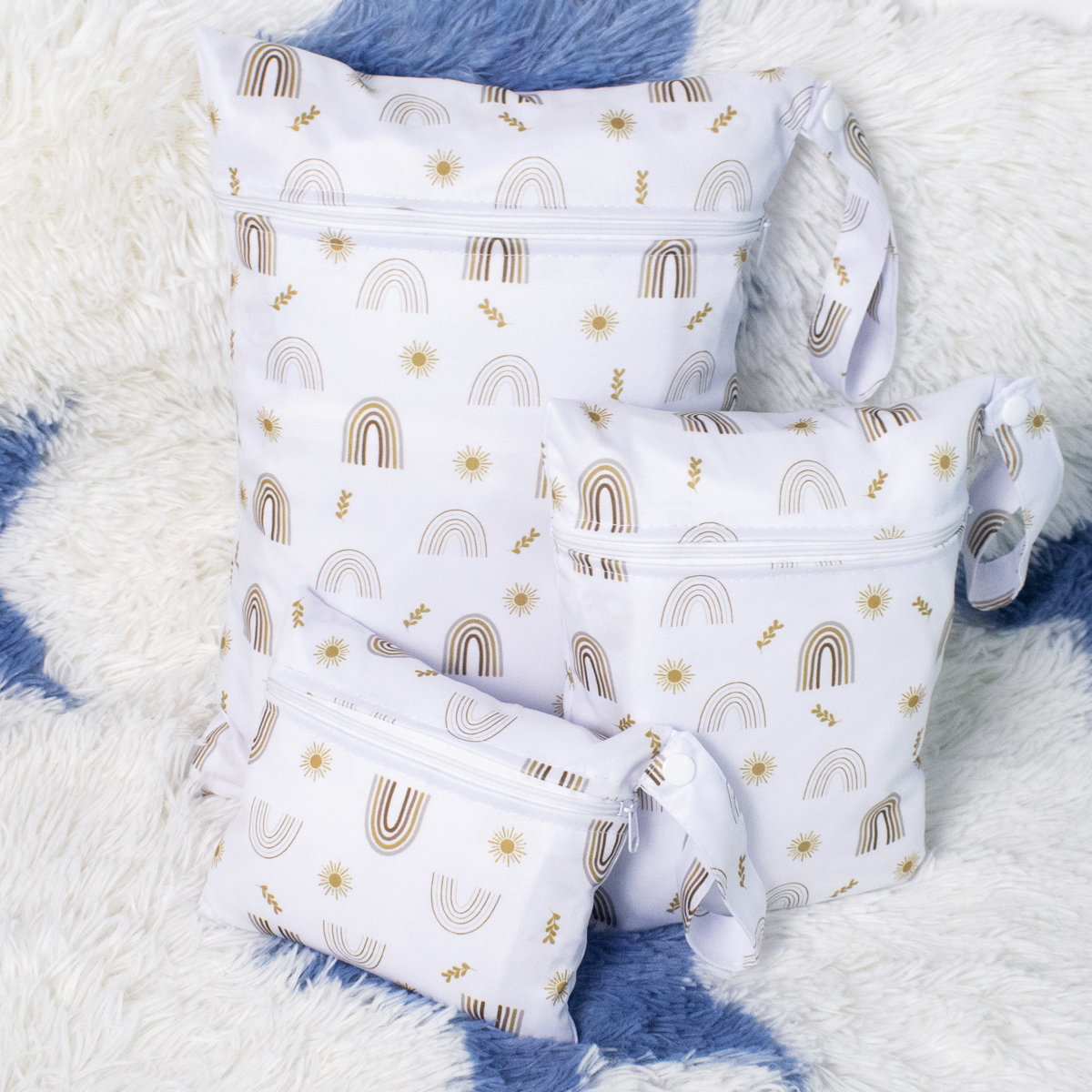 3PCS Travel Wash Cosmetic Bag  - Backpack Diaper Bag recension och pris