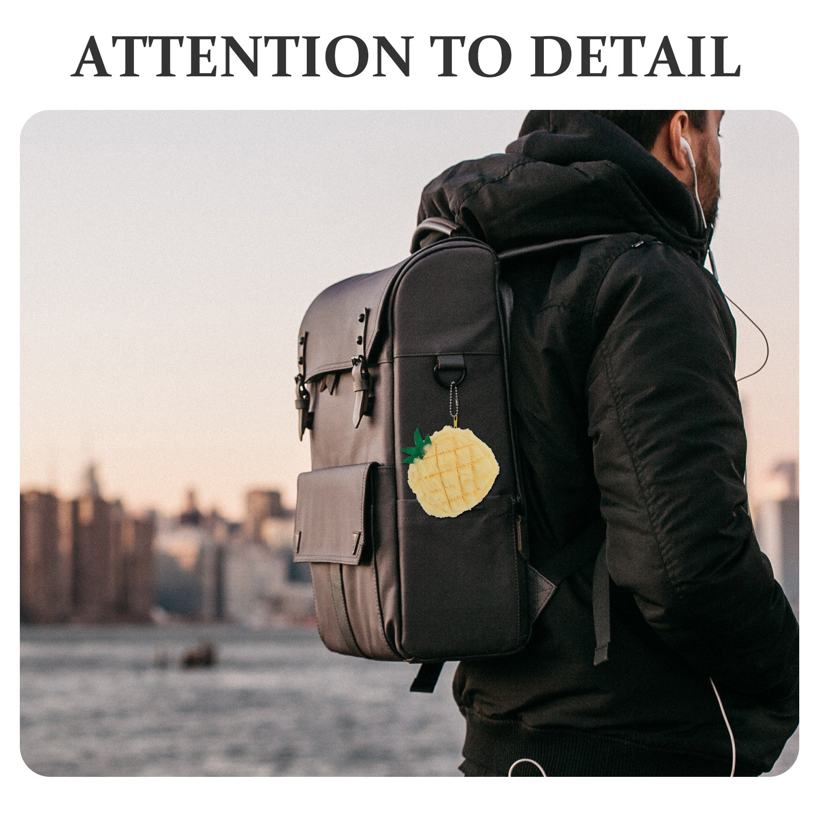 Cute Pineapple Coin Purse Soft - Mini Backpack Purse recension och pris