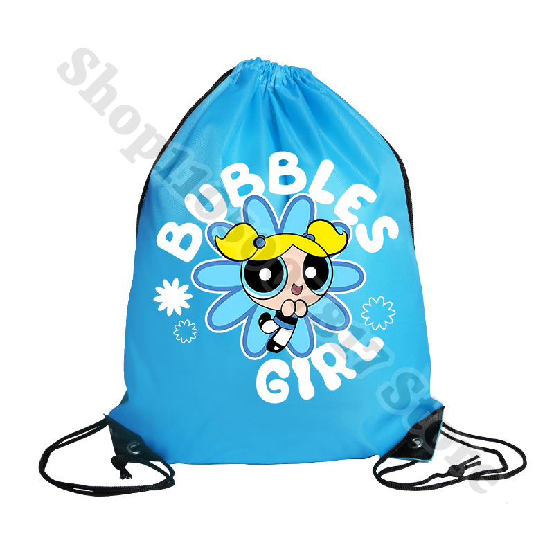 Kawaii The Powerpuffs Girls Ca - Drawstring Gym Bag recension och pris