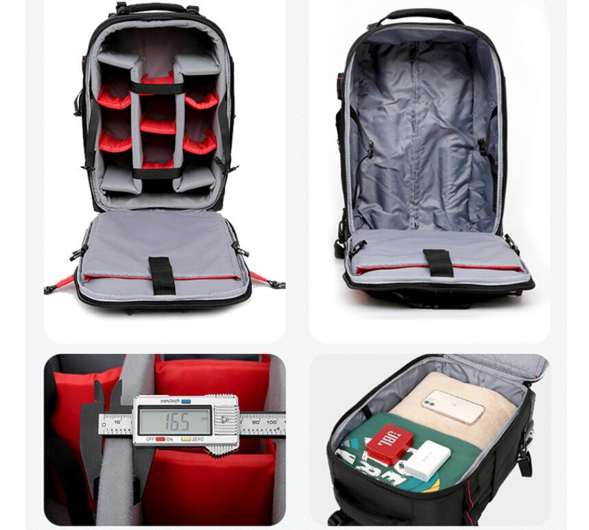 Travel Trolley bag for camera  - Laptop Backpack 15.6 recension och pris