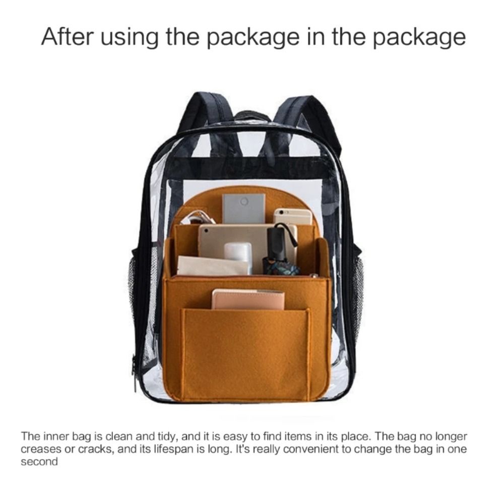 Portable Backpack Insert Small - Backpack Insert Organizer recension och pris