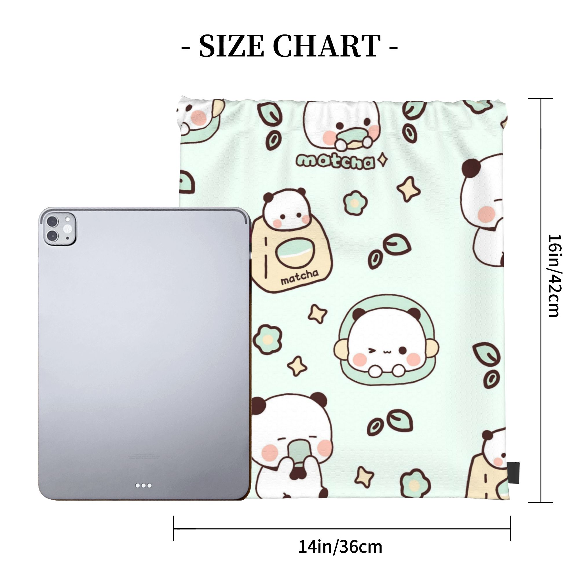 Cartoon Panda Bubu Dudu Drawst - Drawstring Gym Bag recension och pris