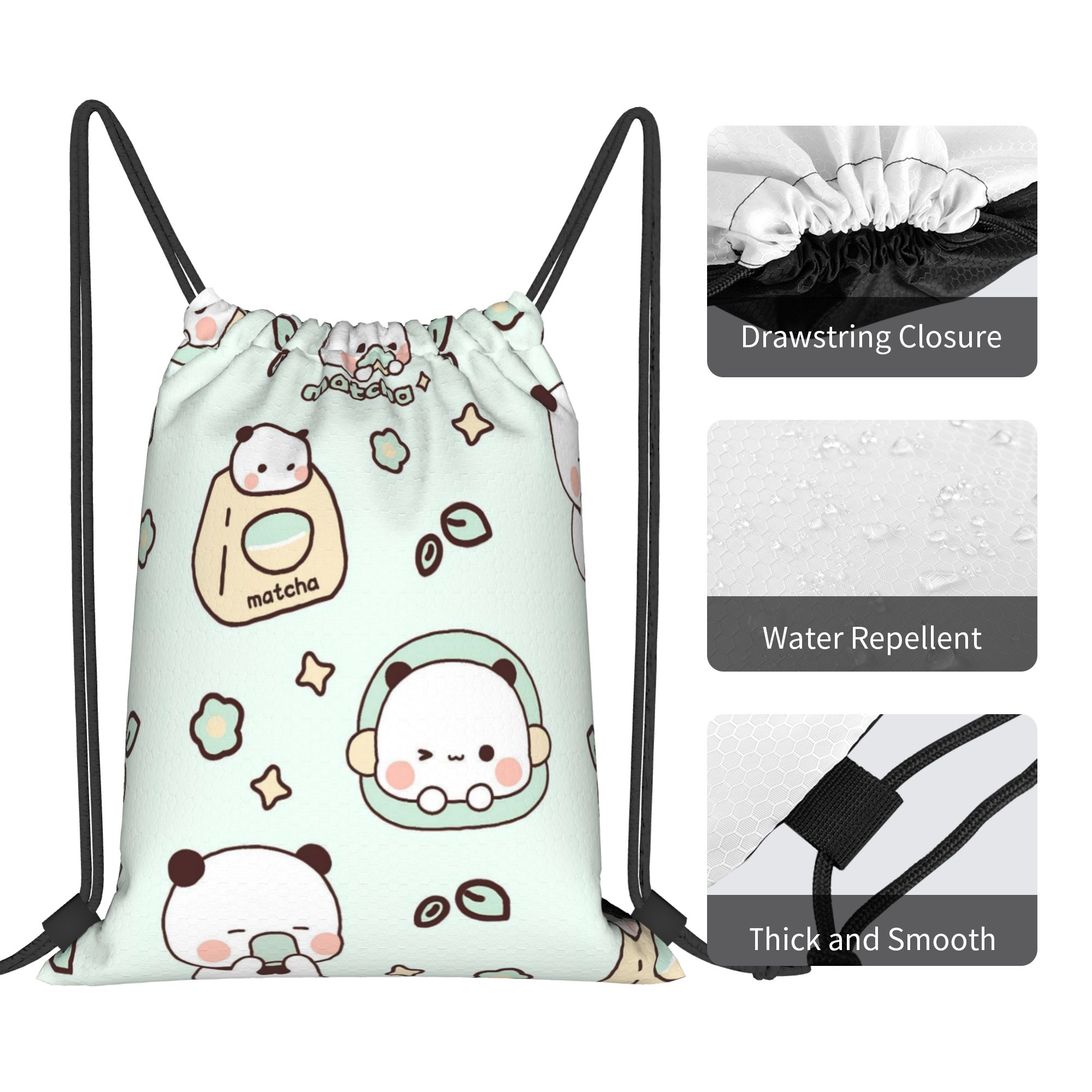 Cartoon Panda Bubu Dudu Drawst - Drawstring Gym Bag recension och pris