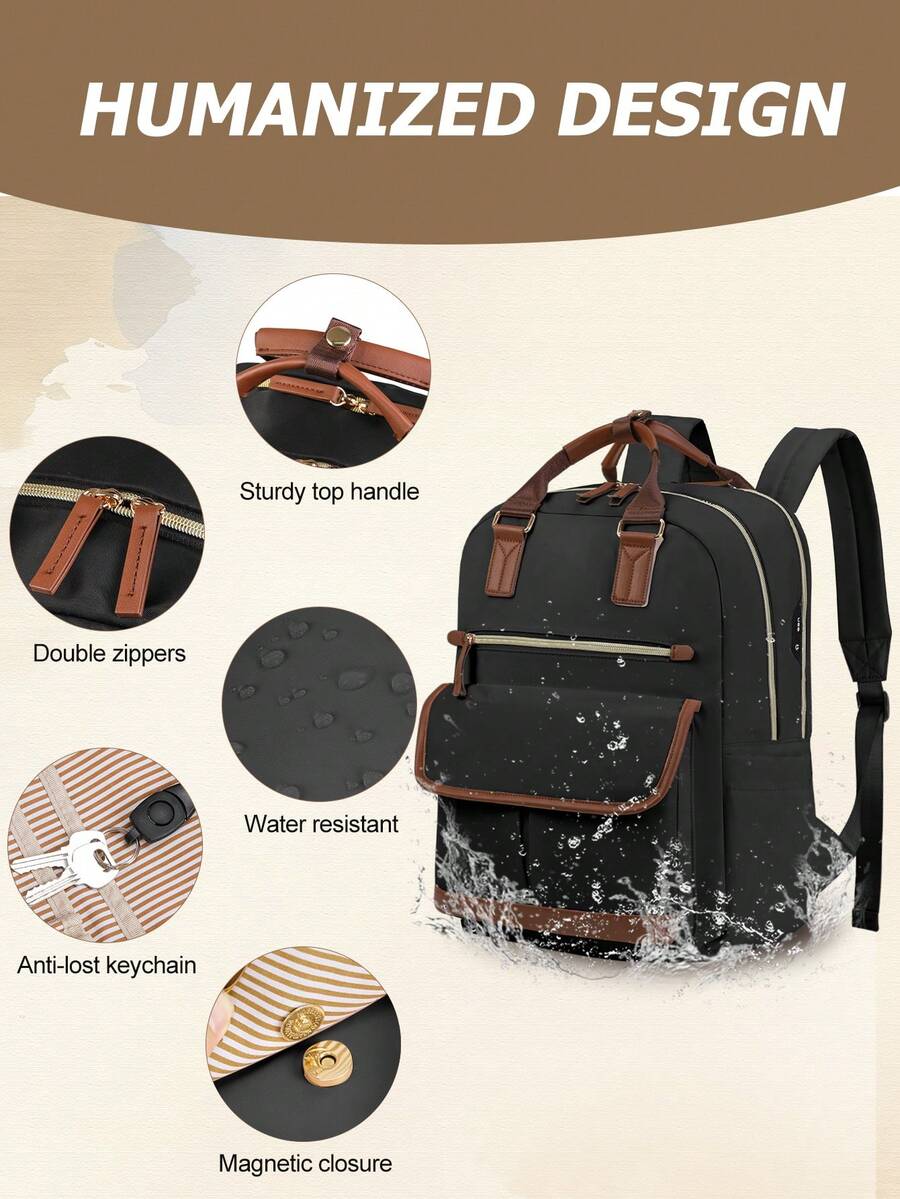 Men's Backpack For 15.6 Inch L - Laptop Backpack 15.6 recension och pris