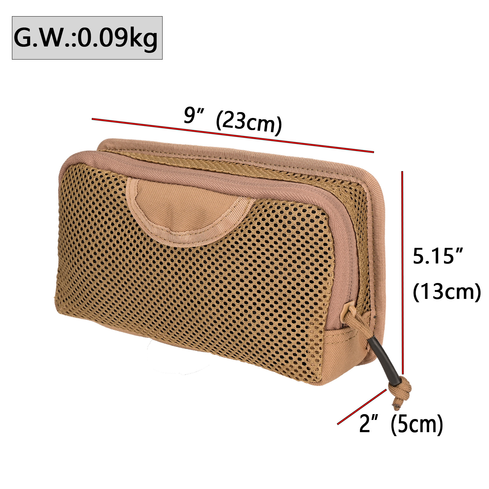 Tactical Internal Mesh Pocket  - Backpack Insert Organizer recension och pris