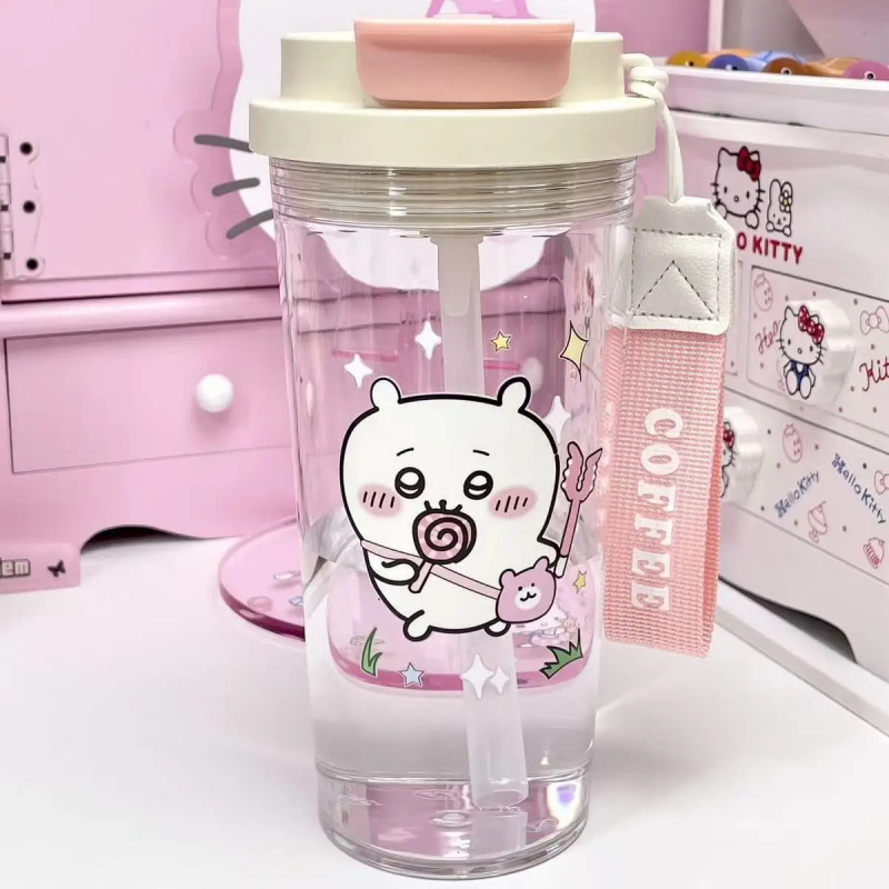 Kawaii Chiikawa Double Drink W - Mini Backpack Purse recension och pris