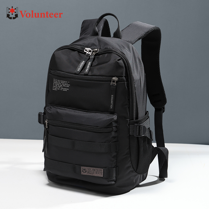 VOLUNTEER Men's Computer Water - Canvas Backpack Casual recension och pris