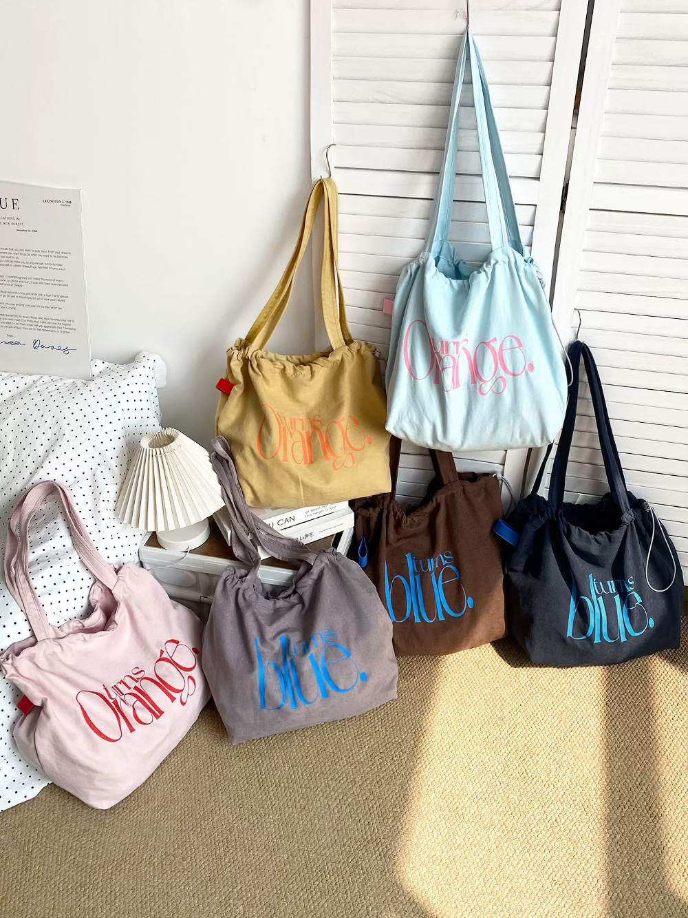 New Fashionable Simple Letters - Drawstring Gym Bag recension och pris