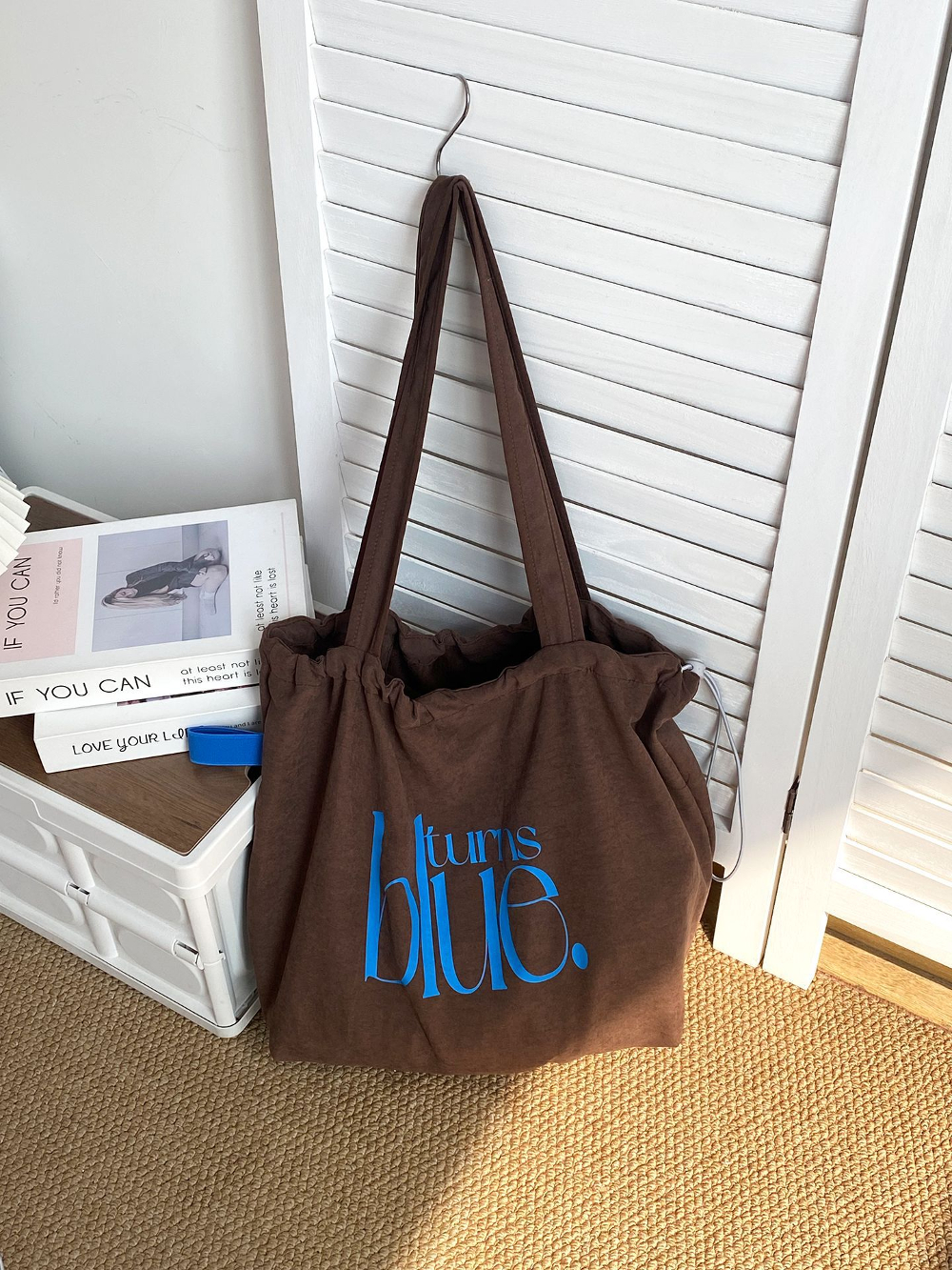 New Fashionable Simple Letters - Drawstring Gym Bag recension och pris