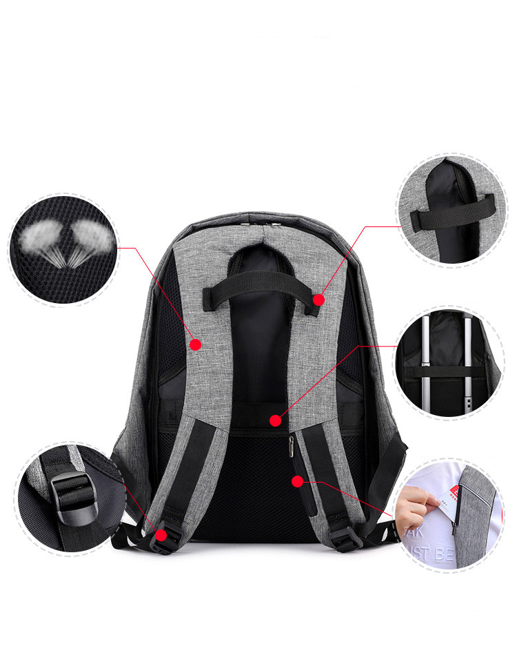 Anti-Theft Laptop Backpack Bag - Laptop Backpack 15.6 recension och pris