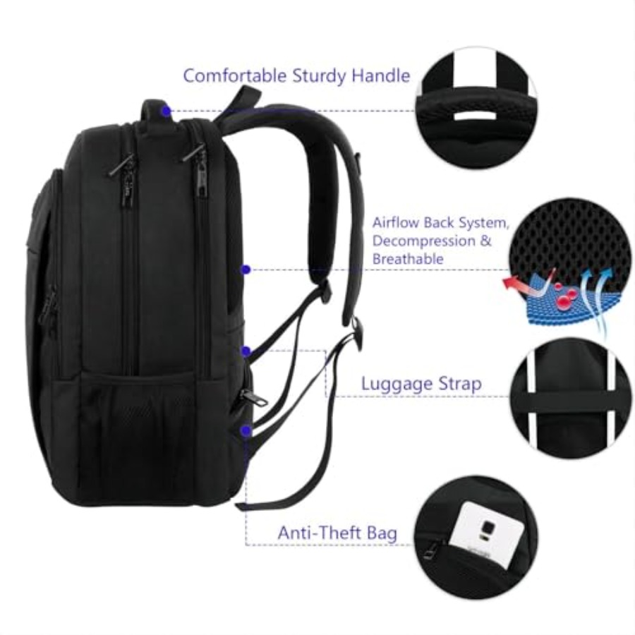 Extra Large Travel Backpack TS - Travel Backpack Anti Theft recension och pris