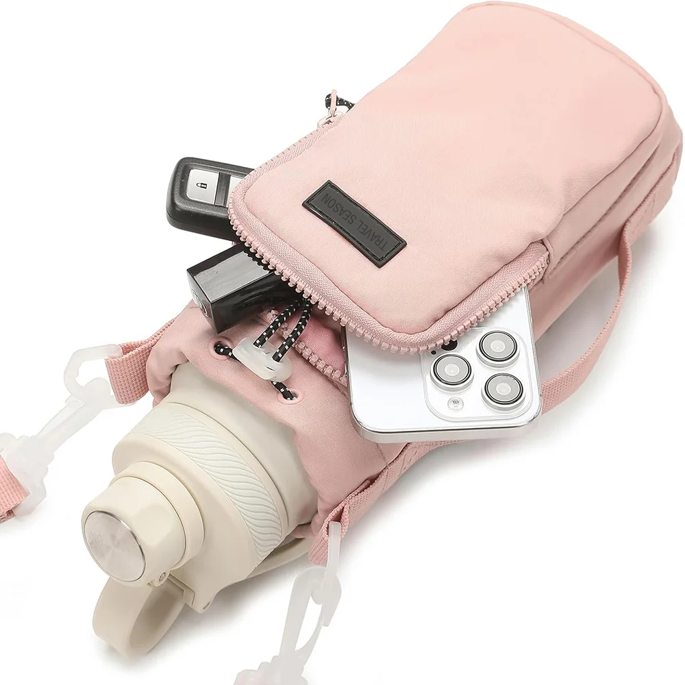 Portable Water Bottle Bag with - Hydration Pack Outdoor recension och pris