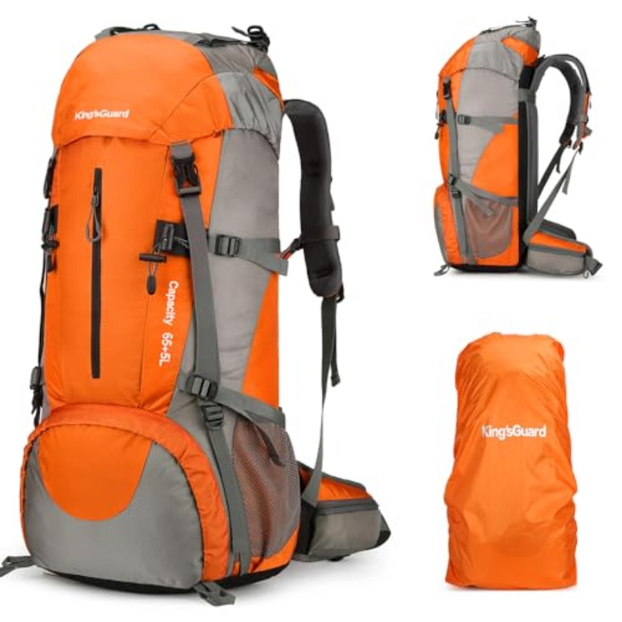 70L Hiking Backpack with Rain  - Hiking Backpack Waterproof recension och pris