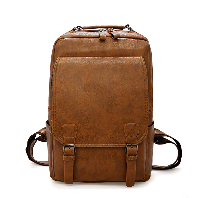 New Arrival PU Leather Backpac - Business Backpack Brief recension och pris