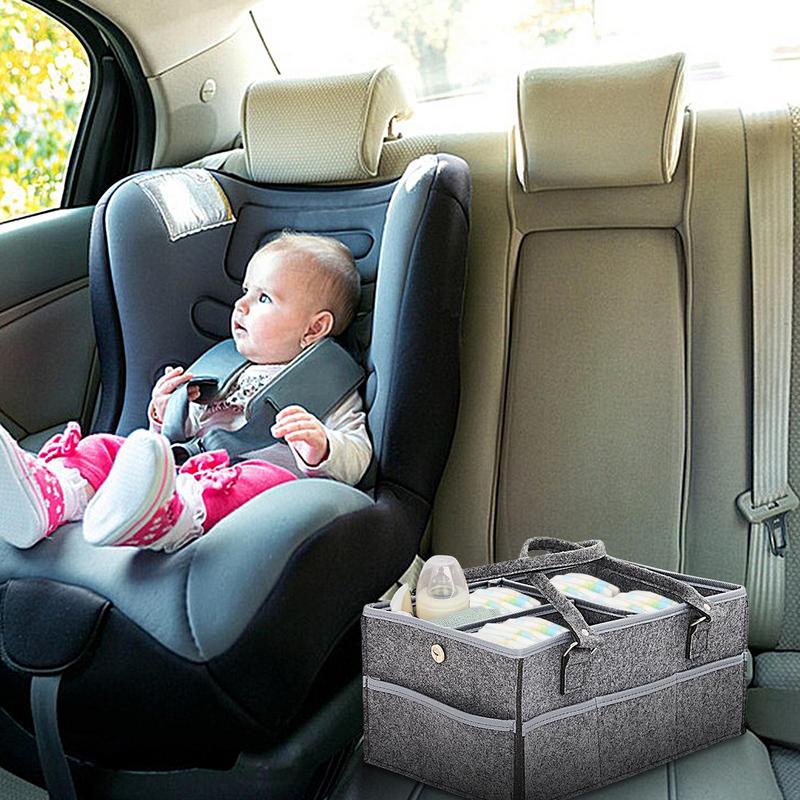 Baby Felt Storage Nursery Orga - Backpack Diaper Bag recension och pris