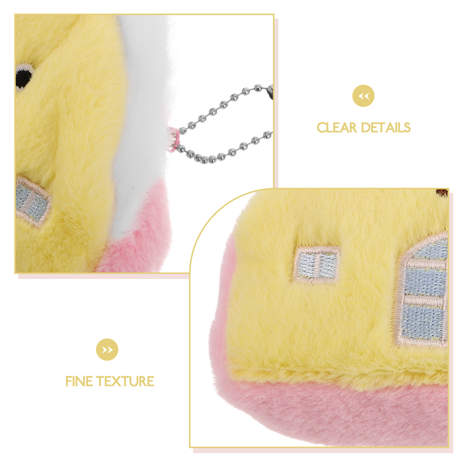 Adorable Mini House Keychain W - Mini Backpack Purse recension och pris