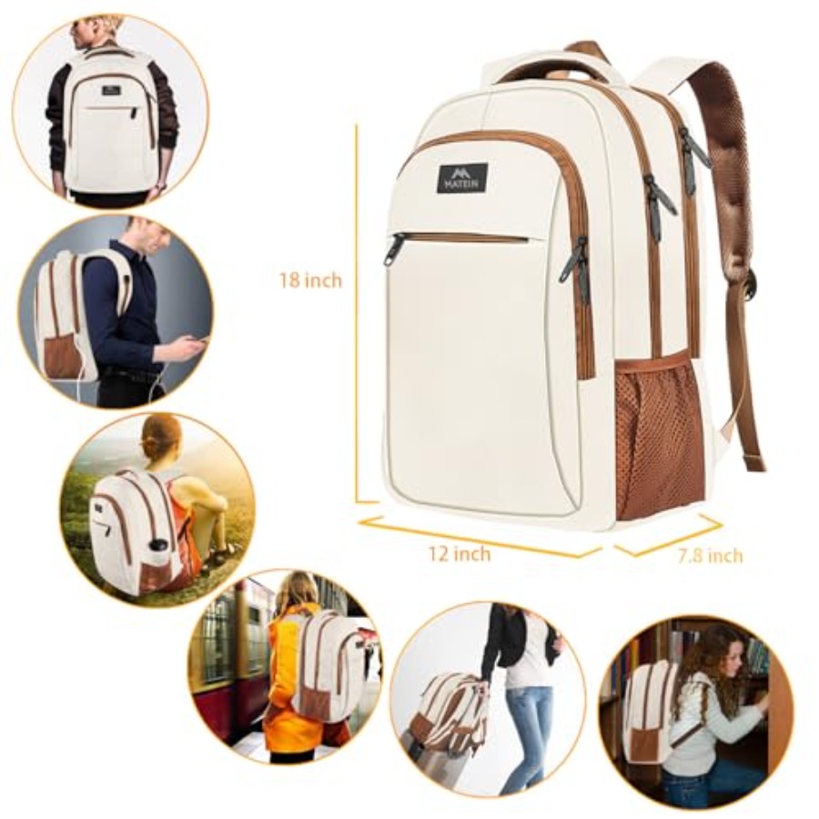 Travel Laptop Backpack, Cute A - Travel Backpack Anti Theft recension och pris