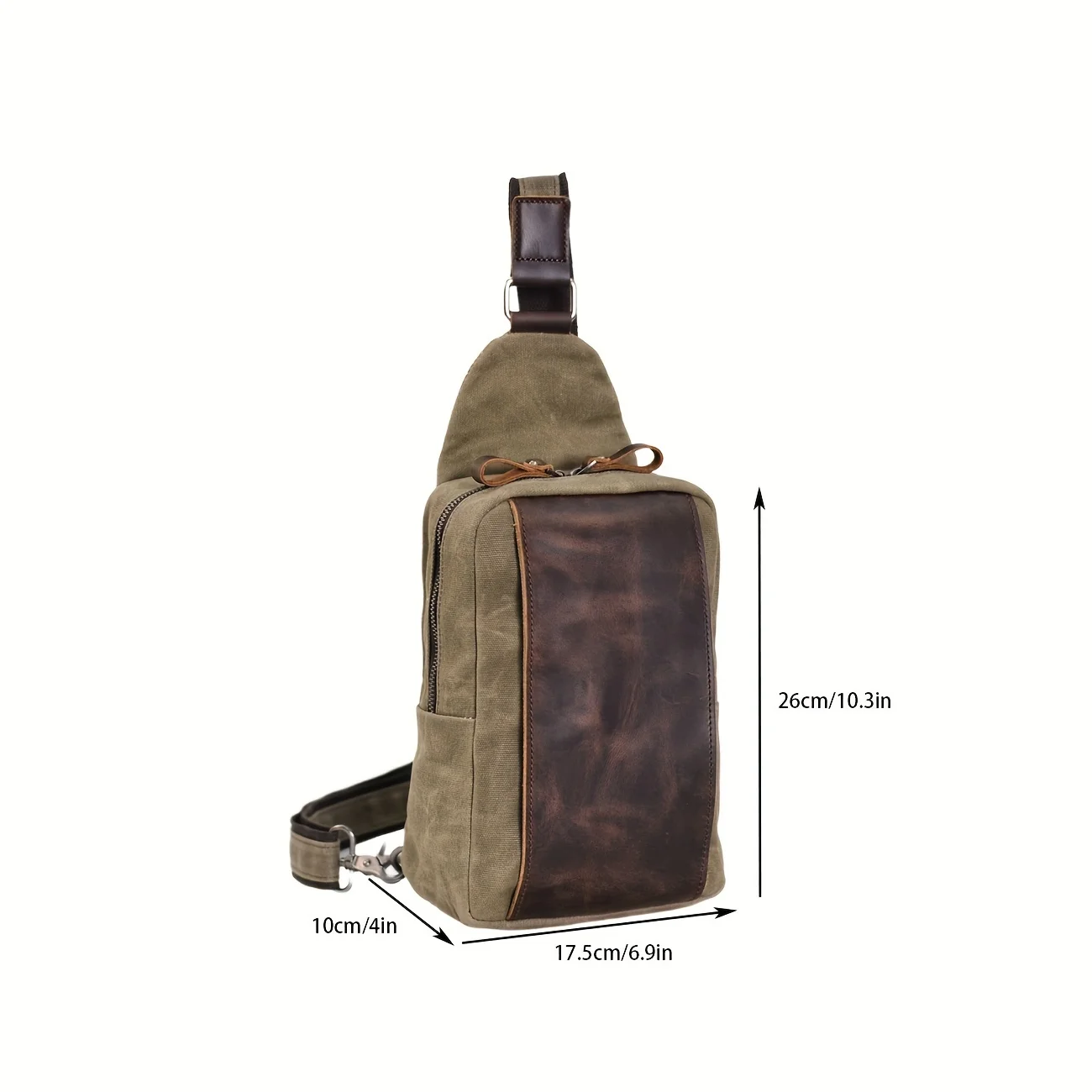 Casual Men's Vintage Waxed Can - Hiking Backpack Waterproof recension och pris