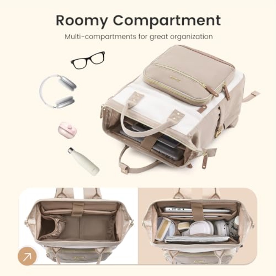 Laptop Backpack for Women Work - Laptop Backpack 15.6 recension och pris