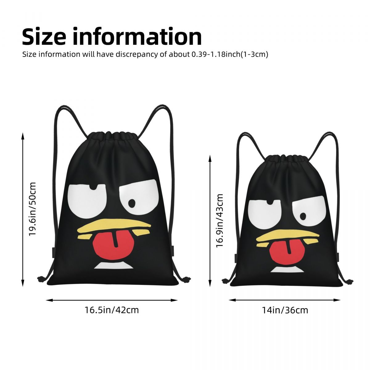 Badtzs Marus  Penguin Drawstri - Drawstring Gym Bag recension och pris