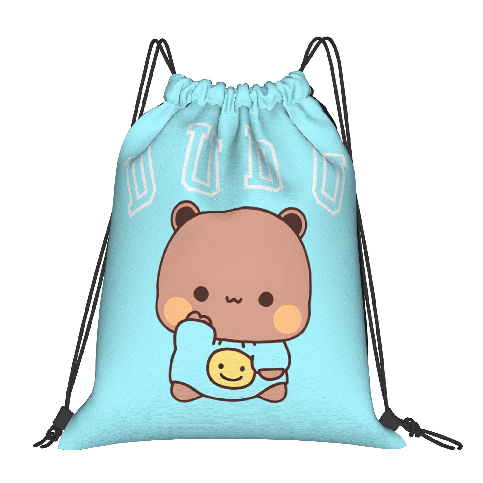 Bubu Dudu Cute Bear Drawstring - Drawstring Gym Bag recension och pris